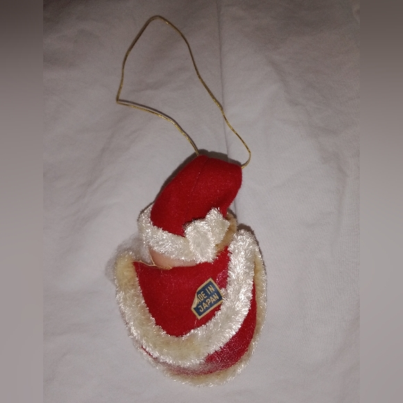 MCM Vintage Christmas Santa Head Ornament Mid Century Japan - Picture 6 of 7